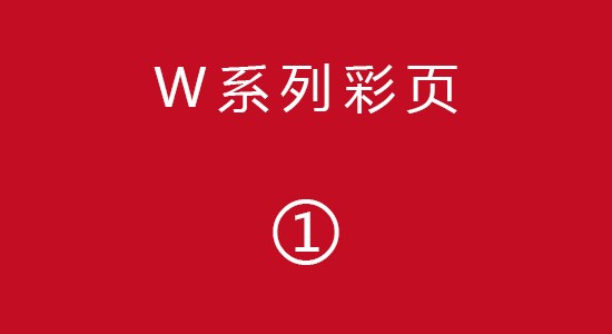 W系列彩页